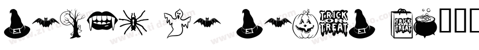 Trick or Treat BV字体转换